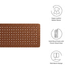 Modway Sparta Weave Wall-Mount Vegan Leather King Headboard