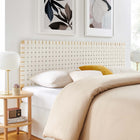 Modway Sparta Weave Vegan Leather King Headboard