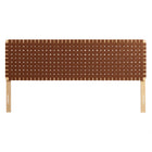 Modway Sparta Weave Vegan Leather King Headboard