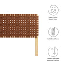 Modway Sparta Weave Vegan Leather King Headboard