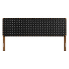 Modway Sparta Weave Vegan Leather King Headboard