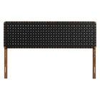 Modway Sparta Weave Vegan Leather King Headboard