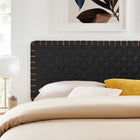 Modway Sparta Weave Vegan Leather King Headboard