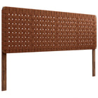 Modway Sparta Weave Vegan Leather King Headboard  