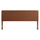 Modway Sparta Weave Vegan Leather King Headboard