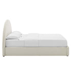 Modway Resort Upholstered Fabric Arched Round King Platform Bed