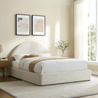 Modway Resort Upholstered Fabric Arched Round King Platform Bed