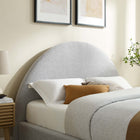 Modway Resort Upholstered Fabric Arched Round King Platform Bed