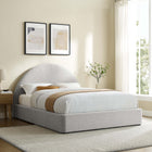 Modway Resort Upholstered Fabric Arched Round King Platform Bed