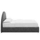 Modway Resort Upholstered Fabric Arched Round King Platform Bed