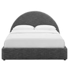 Modway Resort Upholstered Fabric Arched Round King Platform Bed