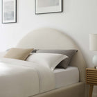Modway Resort Performance Velvet Arched Round King Platform Bed