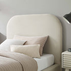 Modway Keynote Performance Velvet Curved Twin Platform Bed