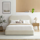 Modway Keynote Performance Velvet Curved Full Platform Bed