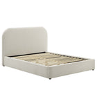 Modway Keynote Upholstered Fabric Curved King Platform Bed