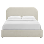 Modway Keynote Upholstered Fabric Curved King Platform Bed