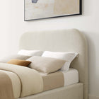 Modway Keynote Upholstered Fabric Curved King Platform Bed