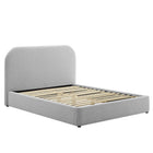 Modway Keynote Upholstered Fabric Curved King Platform Bed
