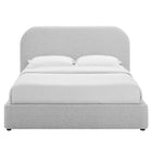 Modway Keynote Upholstered Fabric Curved King Platform Bed