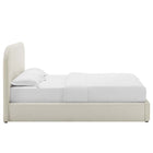 Modway Keynote Performance Velvet Curved King Platform Bed