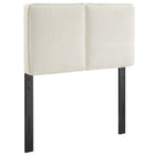 Modway Lindee Boucle Fabric Twin Headboard  
