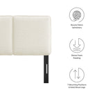 Modway Lindee Boucle Fabric Twin Headboard