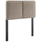 Modway Lindee Boucle Fabric Twin Headboard  