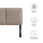 Modway Lindee Boucle Fabric Twin Headboard