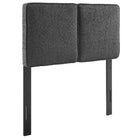 Modway Lindee Boucle Fabric Twin Headboard  