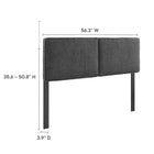 Modway Lindee Boucle Fabric Full Headboard