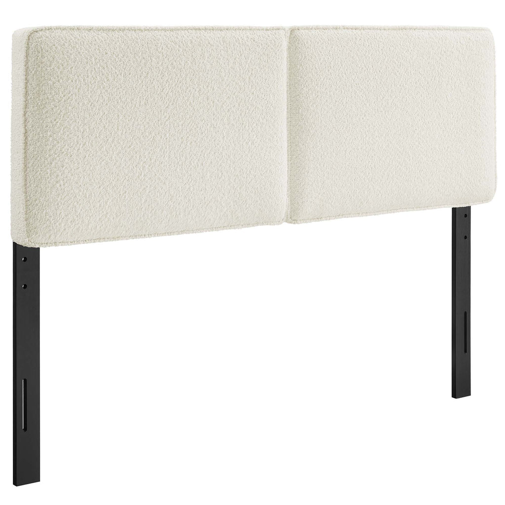 Modway Lindee Boucle Fabric Queen Headboard  