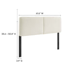 Modway Lindee Boucle Fabric Queen Headboard
