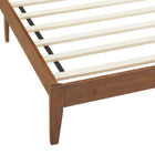Modway Sirocco Rattan and Wood Twin Platform Bed