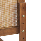 Modway Sirocco Rattan and Wood Full Platform Bed