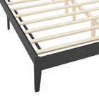 Modway Sirocco Rattan and Wood Queen Platform Bed
