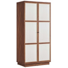 Modway Capri 70" Tall Wood Grain Storage Cabinet  