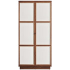 Modway Capri 70" Tall Wood Grain Storage Cabinet