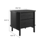 Modway Cadence 2-Drawer Nightstand