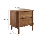 Modway Cadence 2-Drawer Nightstand