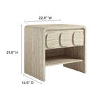 Modway Toscana 1-Drawer Nightstand