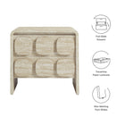 Modway Toscana 2-Drawer Nightstand