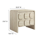 Modway Toscana 2-Drawer Nightstand