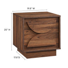 Modway Bulwark 2-Drawer Nightstand