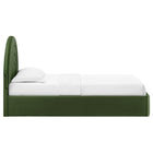 Modway Solana Arched Performance Velvet Twin Platform Bed