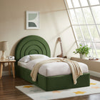 Modway Solana Arched Performance Velvet Twin Platform Bed