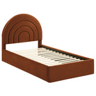 Modway Solana Arched Performance Velvet Twin Platform Bed