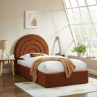 Modway Solana Arched Performance Velvet Twin Platform Bed