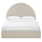 Modway Solana Arched Performance Velvet Full Platform Bed