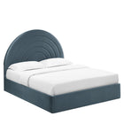 Modway Solana Arched Performance Velvet Full Platform Bed  