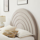 Modway Solana Arched Performance Velvet Queen Platform Bed